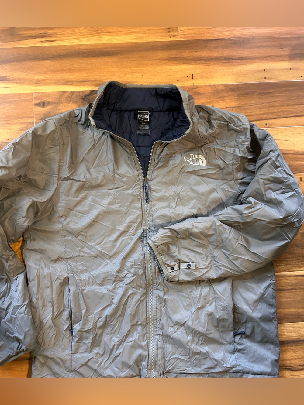 The North Face Men's Gray Lightweight Puffer Jacket